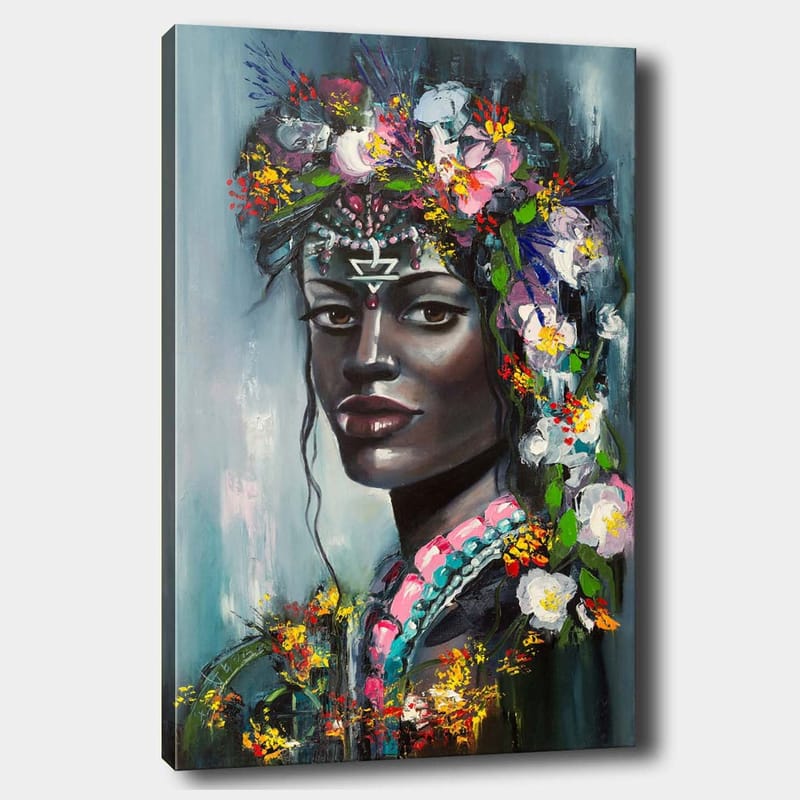 Dekorativ Canvastavla 70x100 cm - Flerfärgad - Inredning - Tavlor & posters - Canvastavla