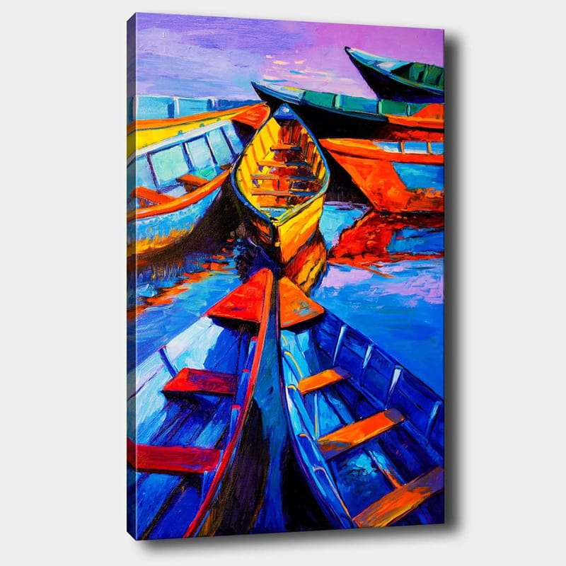 Dekorativ Canvastavla 70x100 cm - Flerfärgad - Inredning - Tavlor & posters - Canvastavla