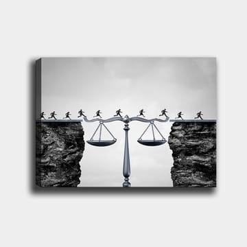 Dekorativ Canvastavla 70x100 cm - Flerfärgad - Inredning - Tavlor & posters - Canvastavla