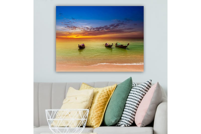 Dekorativ Canvastavla 70x100 cm - Flerfärgad - Inredning - Tavlor & posters - Canvastavla