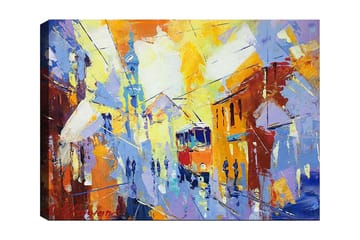 Dekorativ Canvastavla 70x100 cm - Flerfärgad - Inredning - Tavlor & posters - Canvastavla