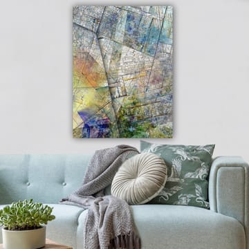 Dekorativ Canvastavla 70x100 cm - Flerfärgad - Inredning - Tavlor & posters - Canvastavla