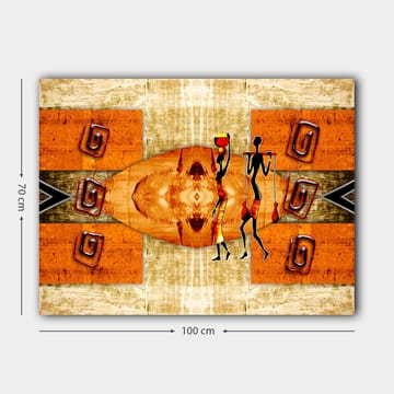 Dekorativ Canvastavla 70x100 cm - Flerfärgad - Inredning - Tavlor & posters - Canvastavla