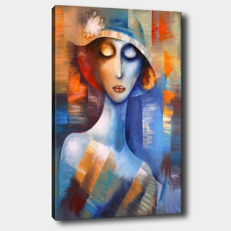 Dekorativ Canvastavla 70x100 cm - Flerfärgad - Inredning - Tavlor & posters - Canvastavla