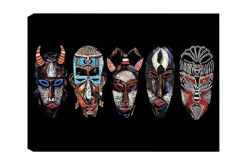 Dekorativ Canvastavla 70x100 cm - Flerfärgad - Inredning - Tavlor & posters - Canvastavla