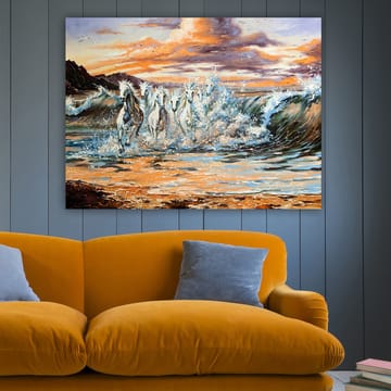 Dekorativ Canvastavla 70x100 cm - Flerfärgad - Inredning - Tavlor & posters - Canvastavla