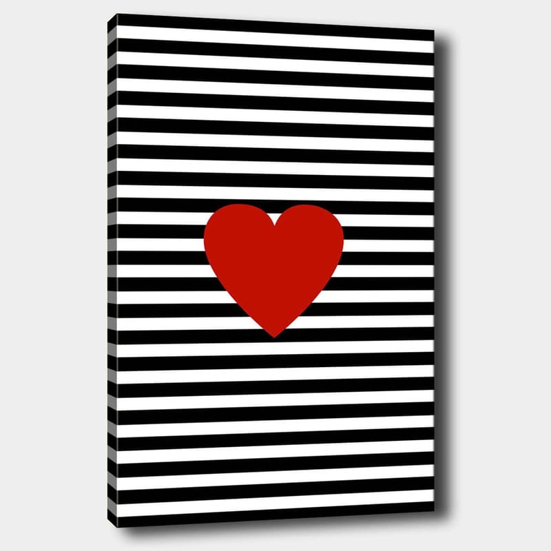Dekorativ Canvastavla 70x100 cm - Flerfärgad - Inredning - Tavlor & posters - Canvastavla