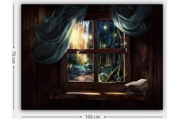Dekorativ Canvastavla 70x100 cm - Flerfärgad - Inredning - Tavlor & posters - Canvastavla
