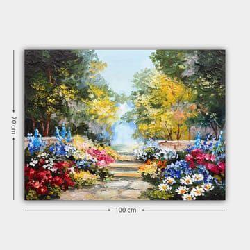 Dekorativ Canvastavla 70x100 cm - Flerfärgad - Inredning - Tavlor & posters - Canvastavla