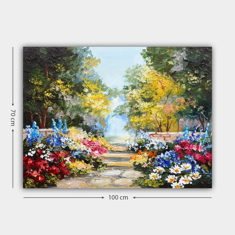 Dekorativ Canvastavla 70x100 cm - Flerfärgad - Inredning - Tavlor & posters - Canvastavla