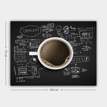 Dekorativ Canvastavla 70x100 cm - Flerfärgad - Inredning - Tavlor & posters - Canvastavla