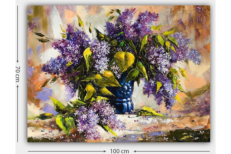 Dekorativ Canvastavla 70x100 cm - Flerfärgad - Inredning - Tavlor & posters - Canvastavla