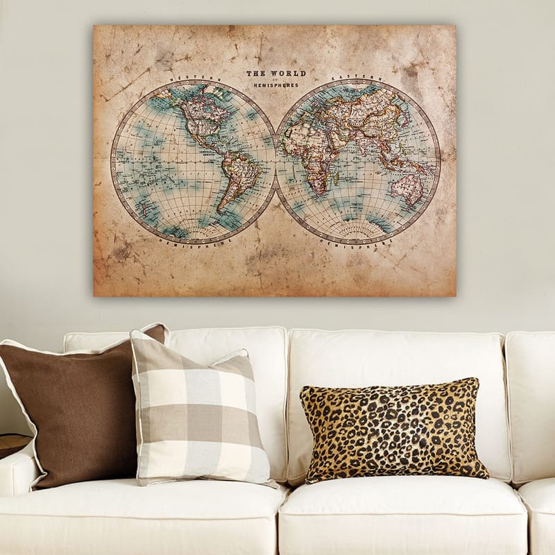 Dekorativ Canvastavla 70x100 cm - Flerfärgad - Inredning - Tavlor & posters - Canvastavla