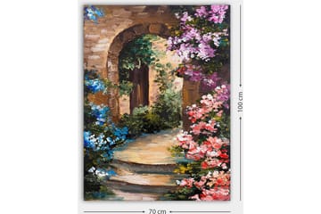 Dekorativ Canvastavla 70x100 cm - Flerfärgad - Inredning - Tavlor & posters - Canvastavla