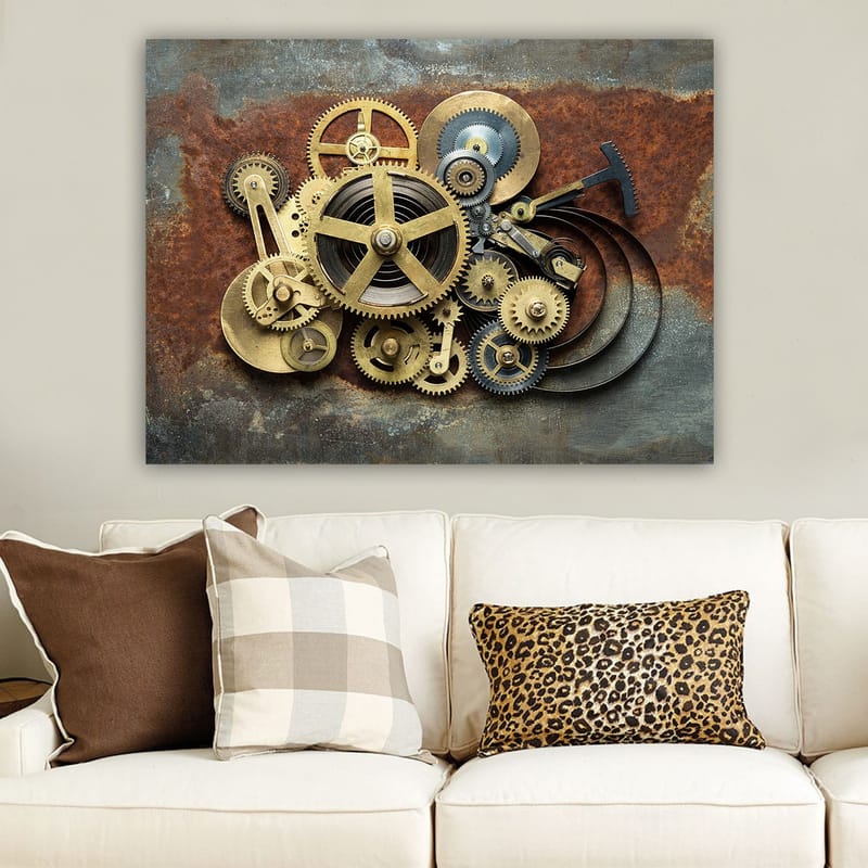 Dekorativ Canvastavla 70x100 cm - Flerfärgad - Inredning - Tavlor & posters - Canvastavla