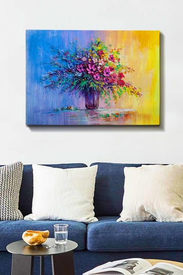 Dekorativ Canvastavla 70x100 cm - Flerfärgad - Inredning - Tavlor & posters - Canvastavla