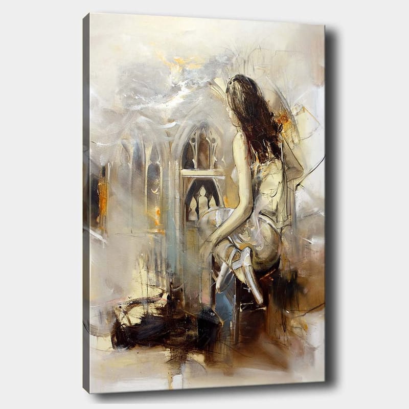 Dekorativ Canvastavla 70x100 cm - Flerfärgad - Inredning - Tavlor & posters - Canvastavla