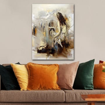Dekorativ Canvastavla 70x100 cm - Flerfärgad - Inredning - Tavlor & posters - Canvastavla