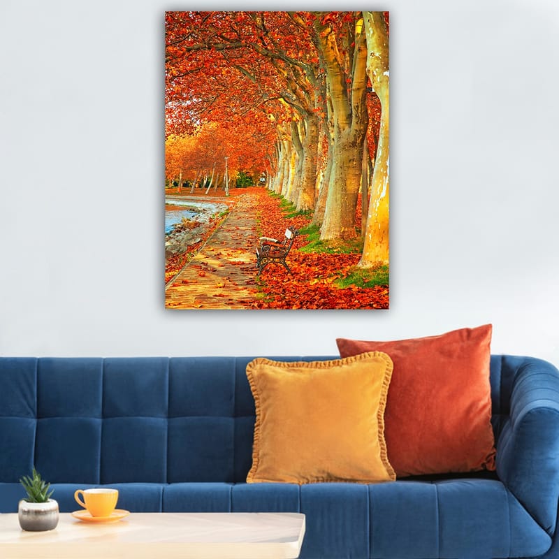 Dekorativ Canvastavla 70x100 cm - Flerfärgad - Inredning - Tavlor & posters - Canvastavla