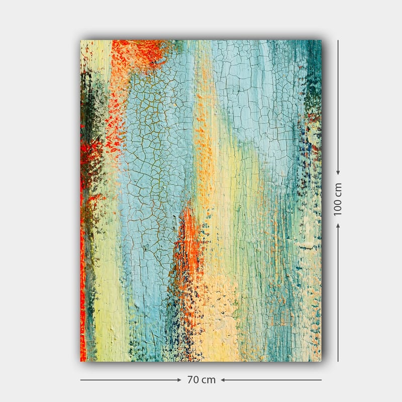 Dekorativ Canvastavla 70x100 cm - Flerfärgad - Inredning - Tavlor & posters - Canvastavla