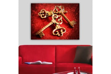 Dekorativ Canvastavla 70x100 cm - Flerfärgad - Inredning - Tavlor & posters - Canvastavla