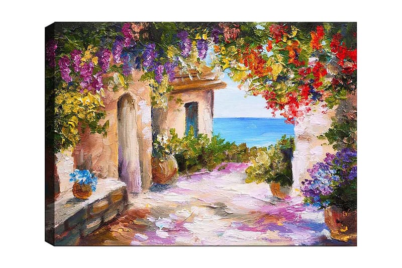 Dekorativ Canvastavla 70x100 cm - Flerfärgad - Inredning - Tavlor & posters - Canvastavla