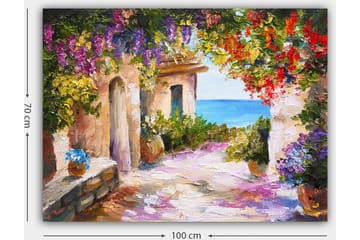 Dekorativ Canvastavla 70x100 cm - Flerfärgad - Inredning - Tavlor & posters - Canvastavla