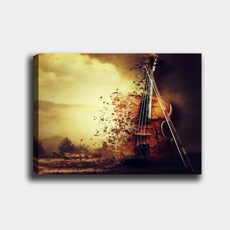 Dekorativ Canvastavla 70x100 cm - Flerfärgad - Inredning - Tavlor & posters - Canvastavla