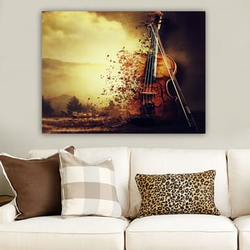 Dekorativ Canvastavla 70x100 cm - Flerfärgad - Inredning - Tavlor & posters - Canvastavla