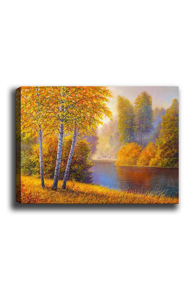 Dekorativ Canvastavla 70x100 cm - Flerfärgad - Inredning - Tavlor & posters - Canvastavla