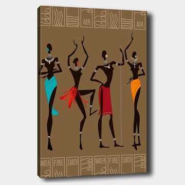 Dekorativ Canvastavla 70x100 cm - Flerfärgad - Inredning - Tavlor & posters - Canvastavla