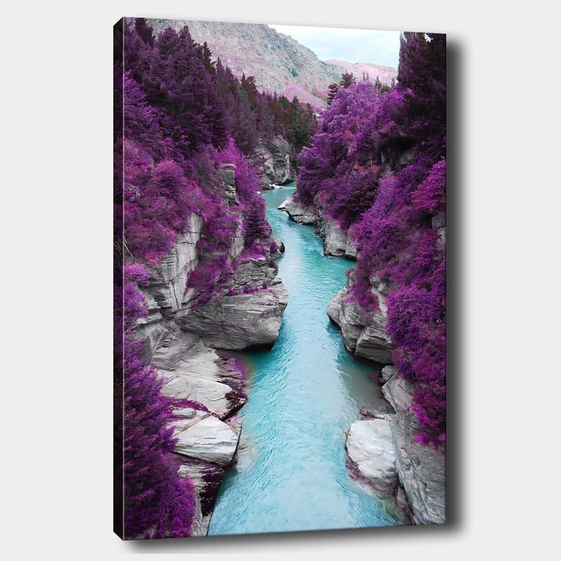 Dekorativ Canvastavla 70x100 cm - Flerfärgad - Inredning - Tavlor & posters - Canvastavla