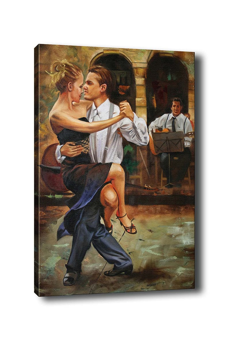 Dekorativ Canvastavla 70x100 cm - Flerfärgad - Inredning - Tavlor & posters - Canvastavla