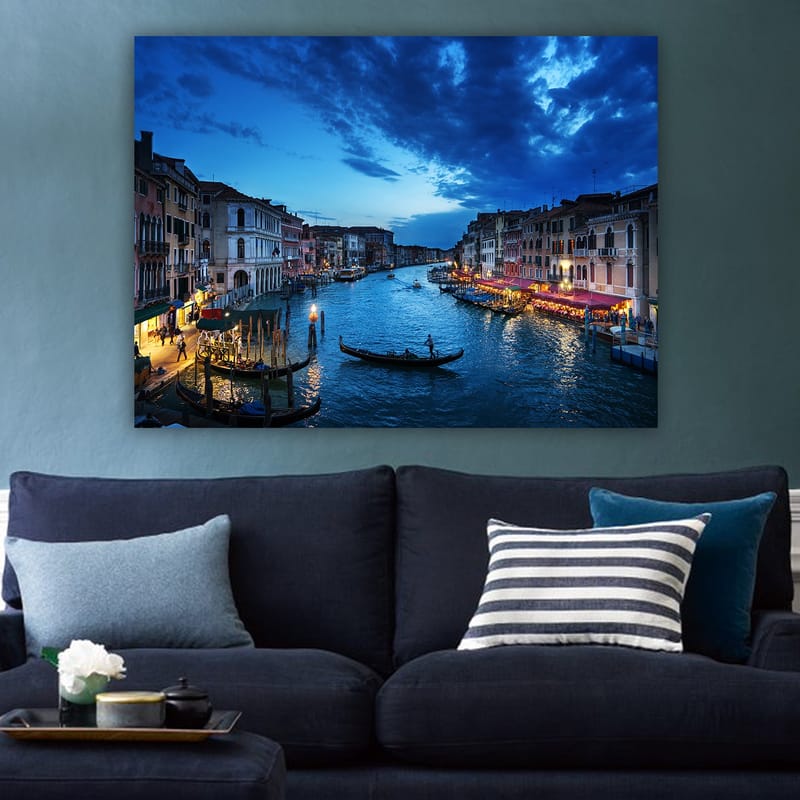 Dekorativ Canvastavla 70x100 cm - Flerfärgad - Inredning - Tavlor & posters - Canvastavla