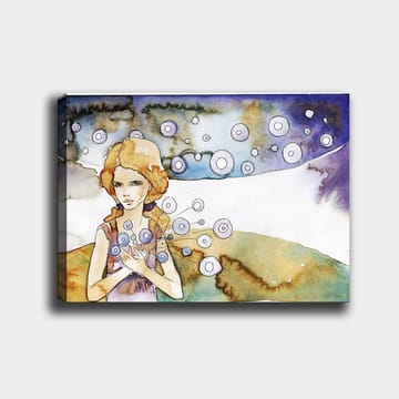 Dekorativ Canvastavla 70x100 cm - Flerfärgad - Inredning - Tavlor & posters - Canvastavla