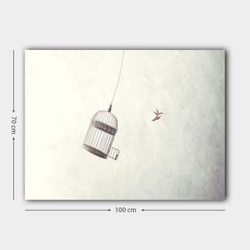 Dekorativ Canvastavla 70x100 cm - Flerfärgad - Inredning - Tavlor & posters - Canvastavla