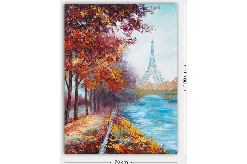 Dekorativ Canvastavla 70x100 cm - Flerfärgad - Inredning - Tavlor & posters - Canvastavla