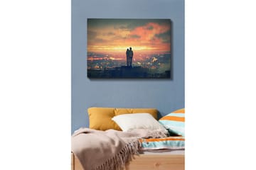 Dekorativ Canvastavla 70x100 cm - Flerfärgad - Inredning - Tavlor & posters - Canvastavla
