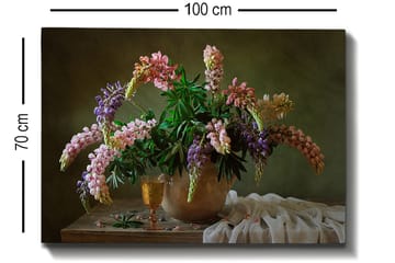 Dekorativ Canvastavla 70x100 cm - Flerfärgad - Inredning - Tavlor & posters - Canvastavla