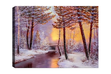 Dekorativ Canvastavla 70x100 cm - Flerfärgad - Inredning - Tavlor & posters - Canvastavla