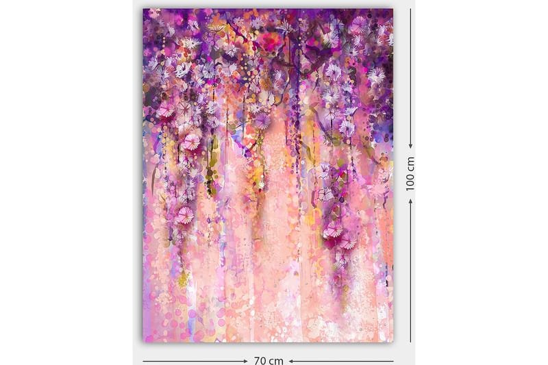 Dekorativ Canvastavla 70x100 cm - Flerfärgad - Inredning - Tavlor & posters - Canvastavla