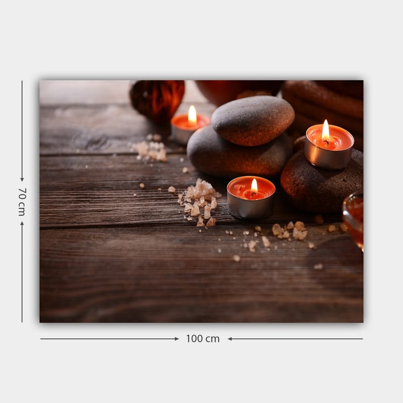 Dekorativ Canvastavla 70x100 cm - Flerfärgad - Inredning - Tavlor & posters - Canvastavla