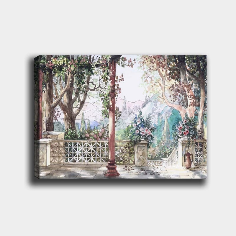 Dekorativ Canvastavla 70x100 cm - Flerfärgad - Inredning - Tavlor & posters - Canvastavla