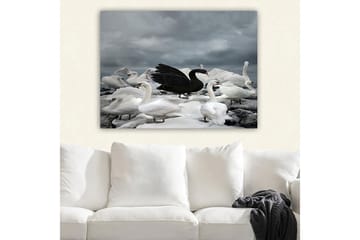 Dekorativ Canvastavla 70x100 cm - Flerfärgad - Inredning - Tavlor & posters - Canvastavla