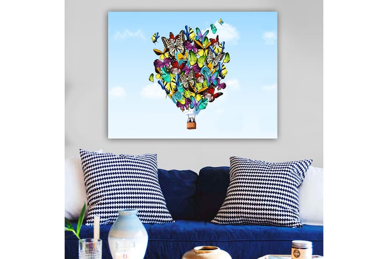 Dekorativ Canvastavla 70x100 cm - Flerfärgad - Inredning - Tavlor & posters - Canvastavla