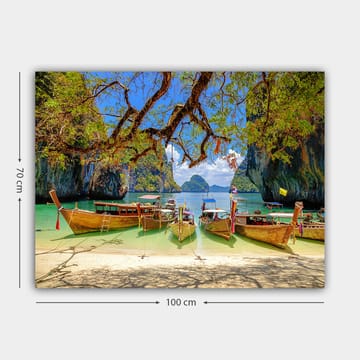 Dekorativ Canvastavla 70x100 cm - Flerfärgad - Inredning - Tavlor & posters - Canvastavla