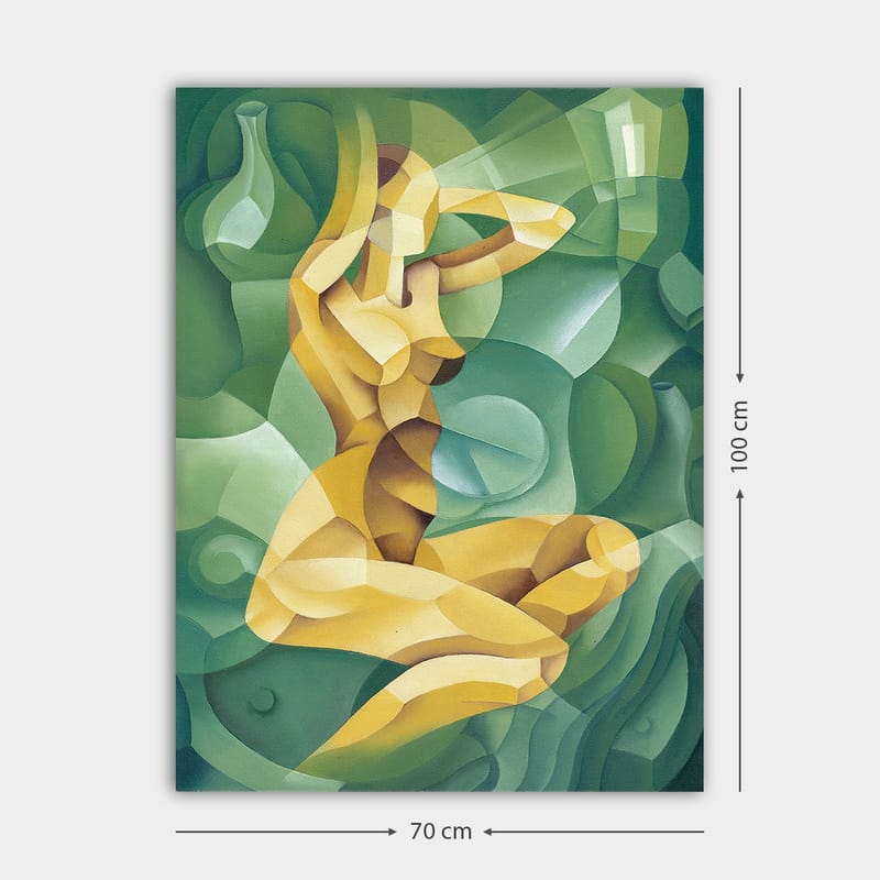Dekorativ Canvastavla 70x100 cm - Flerfärgad - Inredning - Tavlor & posters - Canvastavla