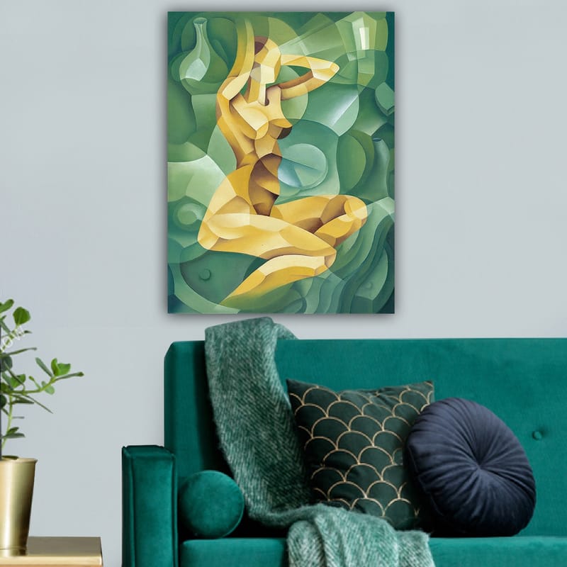Dekorativ Canvastavla 70x100 cm - Flerfärgad - Inredning - Tavlor & posters - Canvastavla
