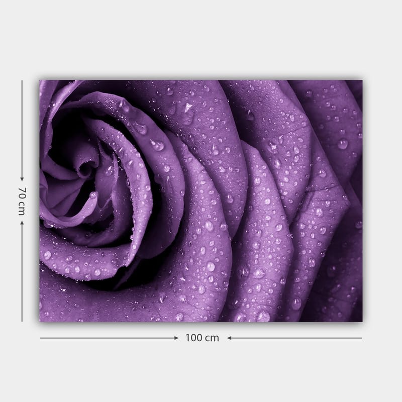 Dekorativ Canvastavla 70x100 cm - Flerfärgad - Inredning - Tavlor & posters - Canvastavla