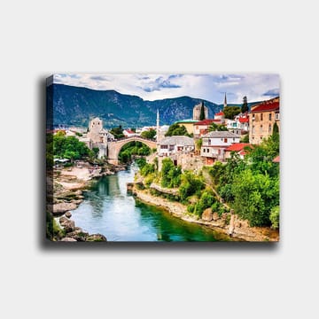 Dekorativ Canvastavla 70x100 cm - Flerfärgad - Inredning - Tavlor & posters - Canvastavla